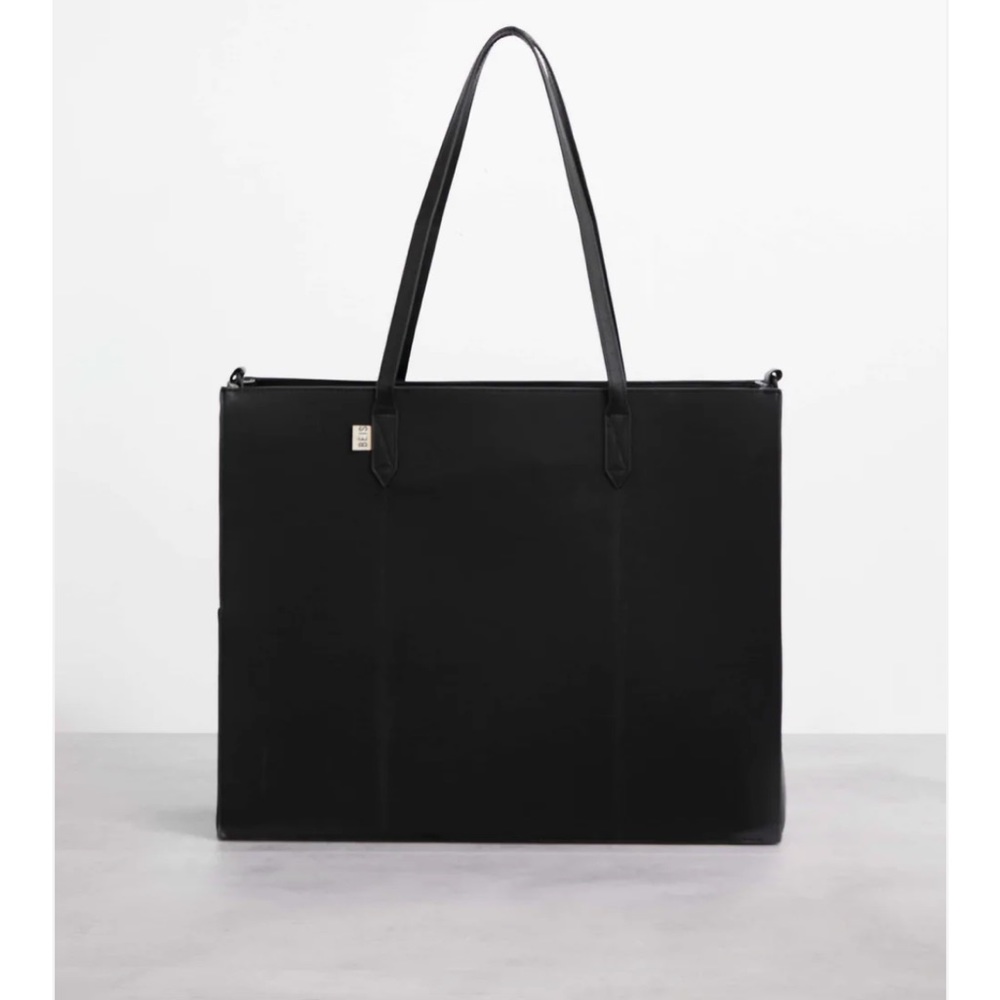 Beis Black Work Tote